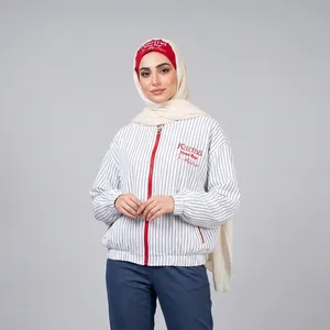 بامبر پلی‌استر راه‌راه کارما مدل 12001