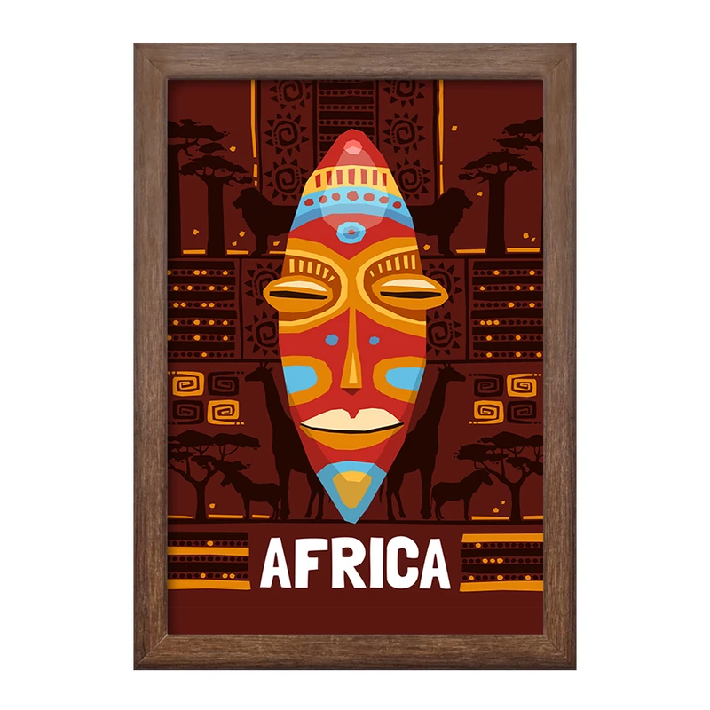 تابلو خندالو طرح آفریقا Africa کد 29833