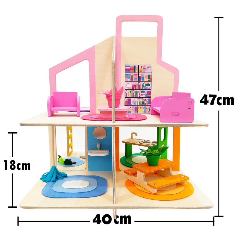 اسباب بازی مدل  خانه عروسک کد 411