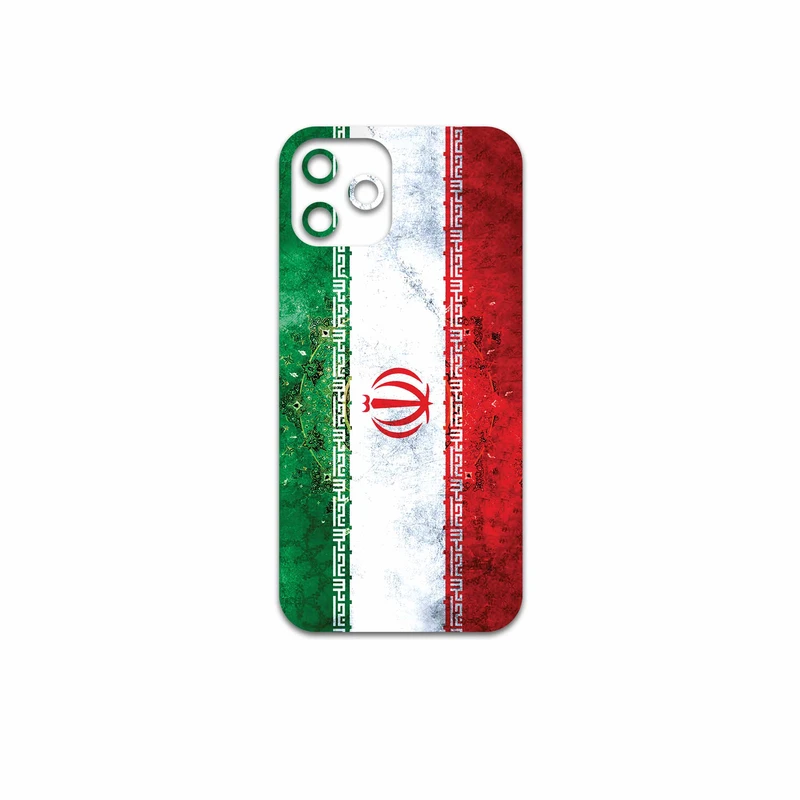 برچسب پوششی ماهوت مدل Iran-Flag-1 مناسب برای گوشی موبایل اپل iPhone 12 Pro