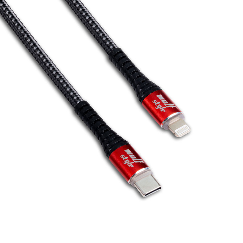 کابل تبدیل USB-C به لایتنینگ فوموتک مدل WS-119 I طول 1 متر