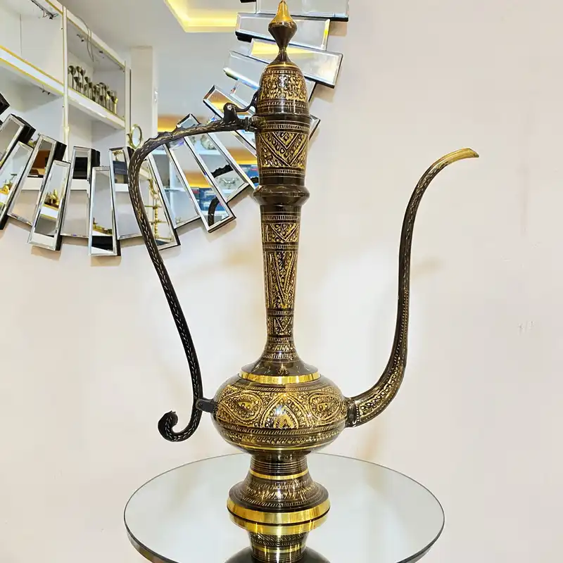 گلاب پاش برنجی مدل سیاه قلم 2185