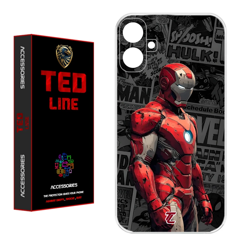 کاور تدلاین طرح آیرون من کد 1161 مناسب برای گوشی موبایل سامسونگ Galaxy A05