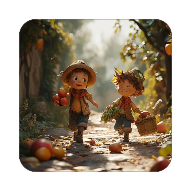 زیر لیوانی کاکتی طرح میوه مدل mp22719