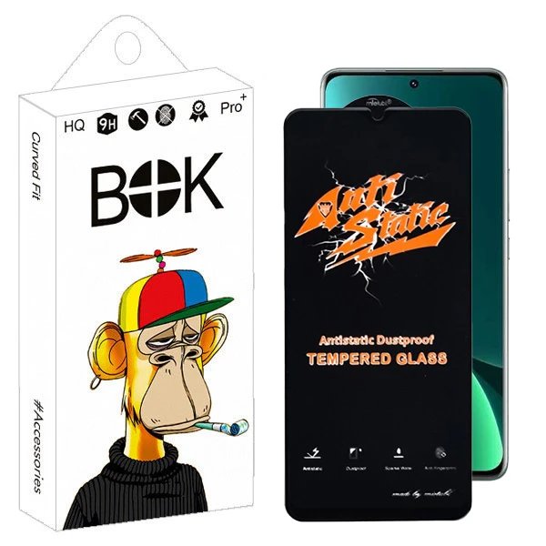 محافظ صفحه نمایش بوک مدل Antistatic Prestiqx مناسب برای گوشی موبایل شیائومی mi 12T pro