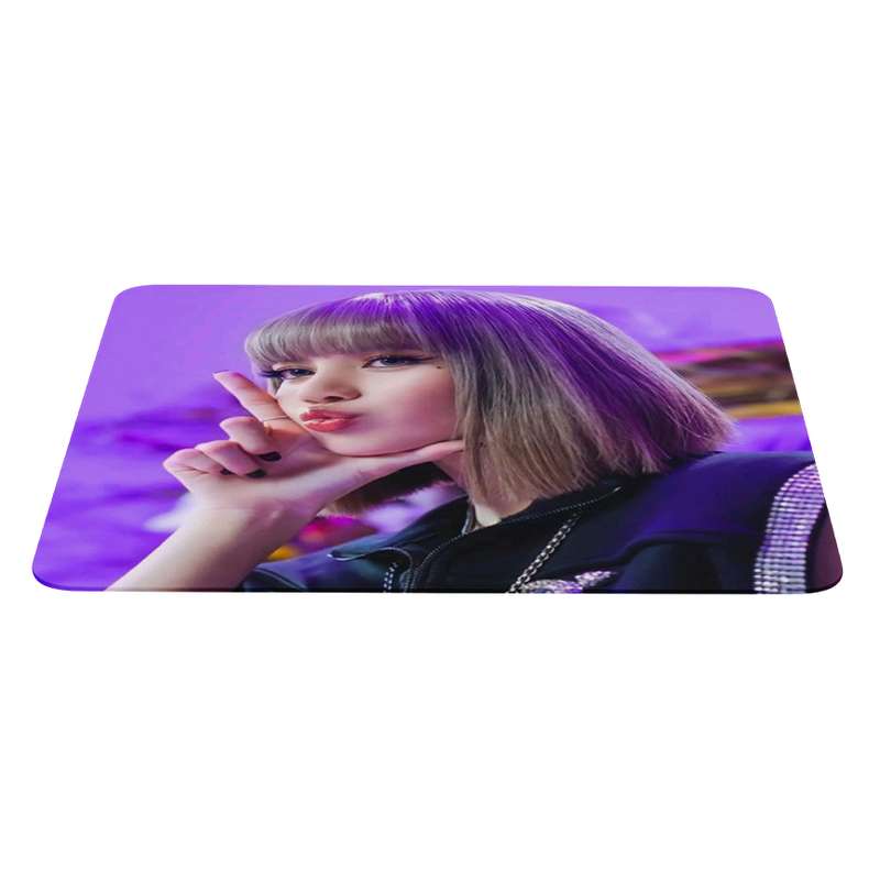 ماوس پد طرح بلک پینک کد 010