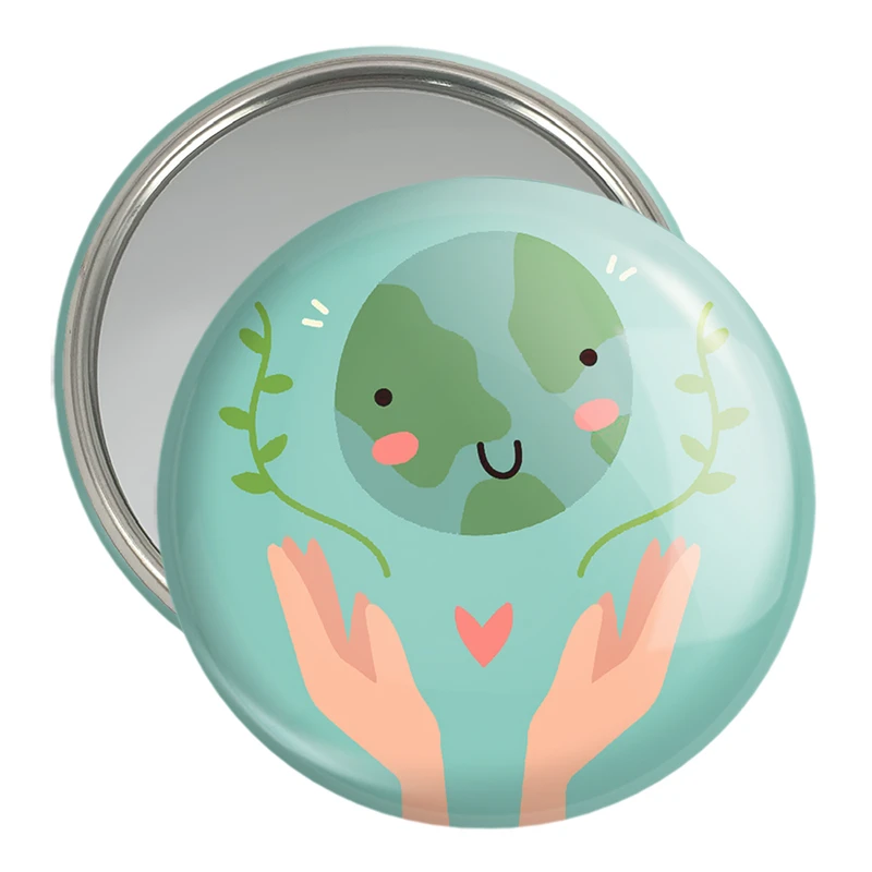 آینه جیبی خندالو مدل حمایت از محیط زیست کد 25897