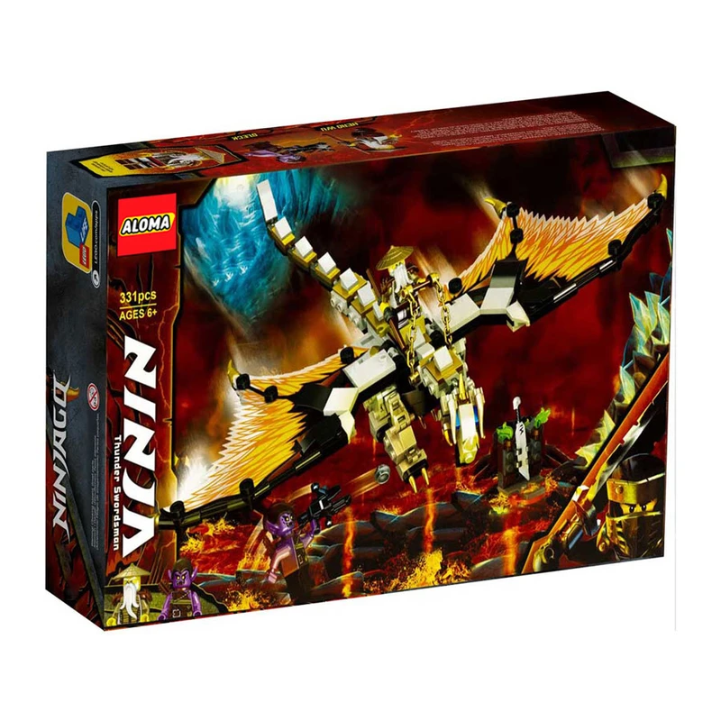 ساختنی 331 تکه آلوما مدل نینجاگو کد 11550