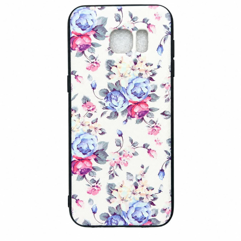 کاور مدل 0085777/82510 طرح گل ریز مناسب برای گوشی موبایل سامسونگ Galaxy s7 edge