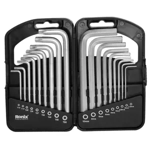 آچار آلن رونیکس مدل MMA-TOK-8O مجموعه 18 عددی