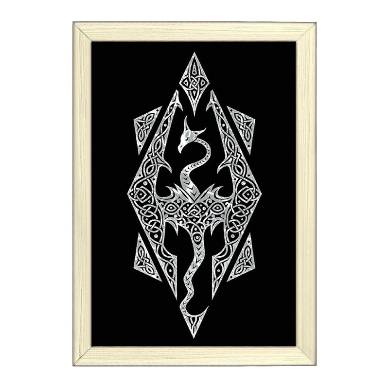 تابلو خندالو طرح بازی اسکایریم (Skyrim) کد 32769