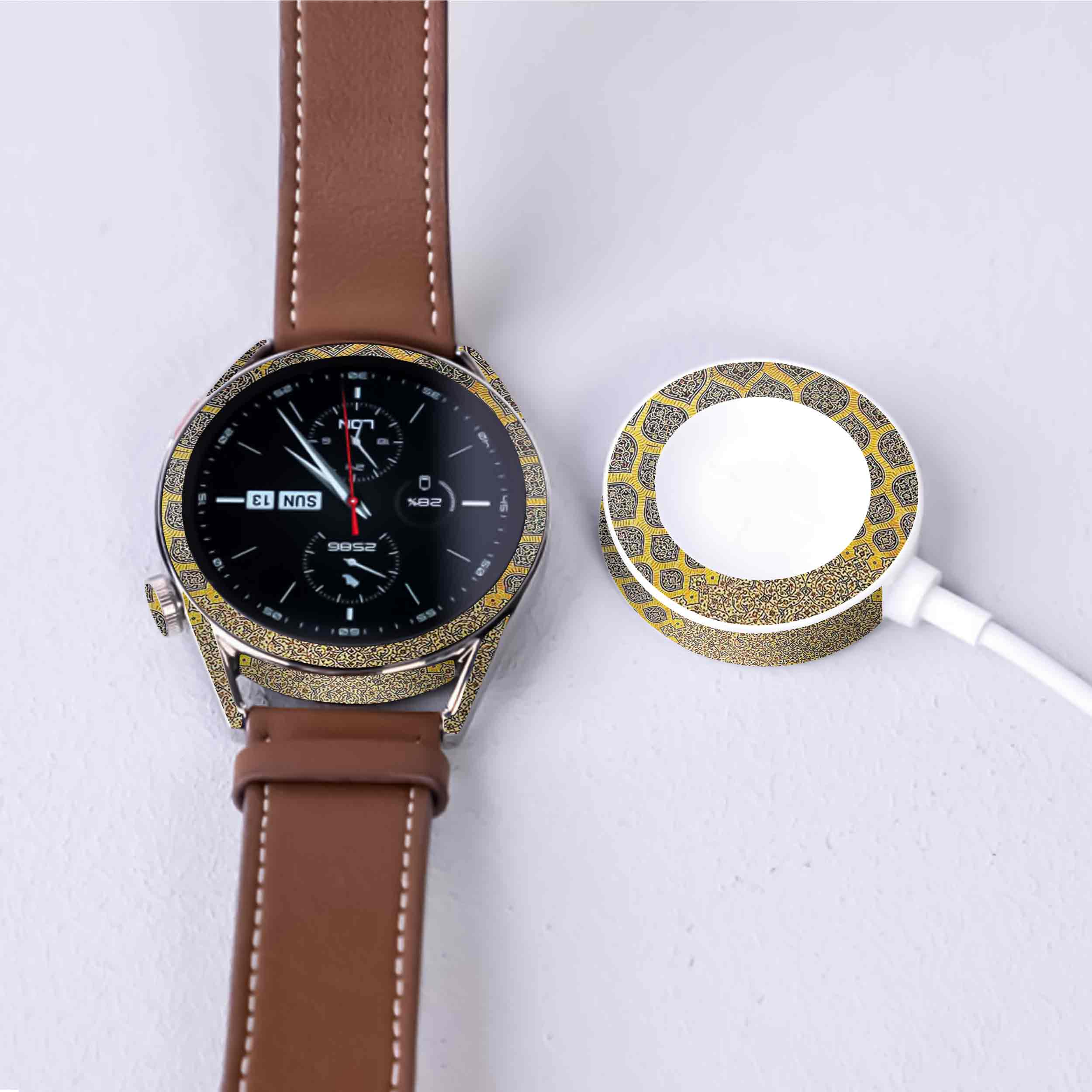برچسب ماهوت طرح Iran-Tile2 مناسب برای ساعت هوشمند هوآوی Watch GT 3 46mm