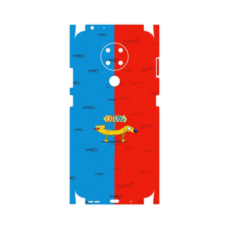 برچسب پوششی ماهوت مدل CatDog-FullSkin مناسب برای گوشی موبایل نوکیا 3.4