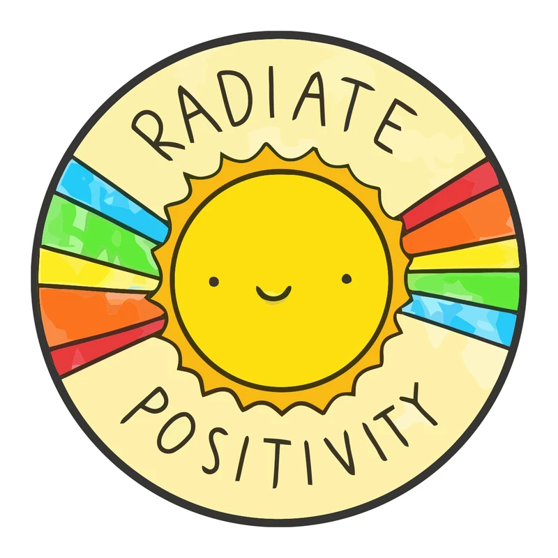 برچسب لپ تاپ پویا مارکت طرح انرژی مثبت کد 2542