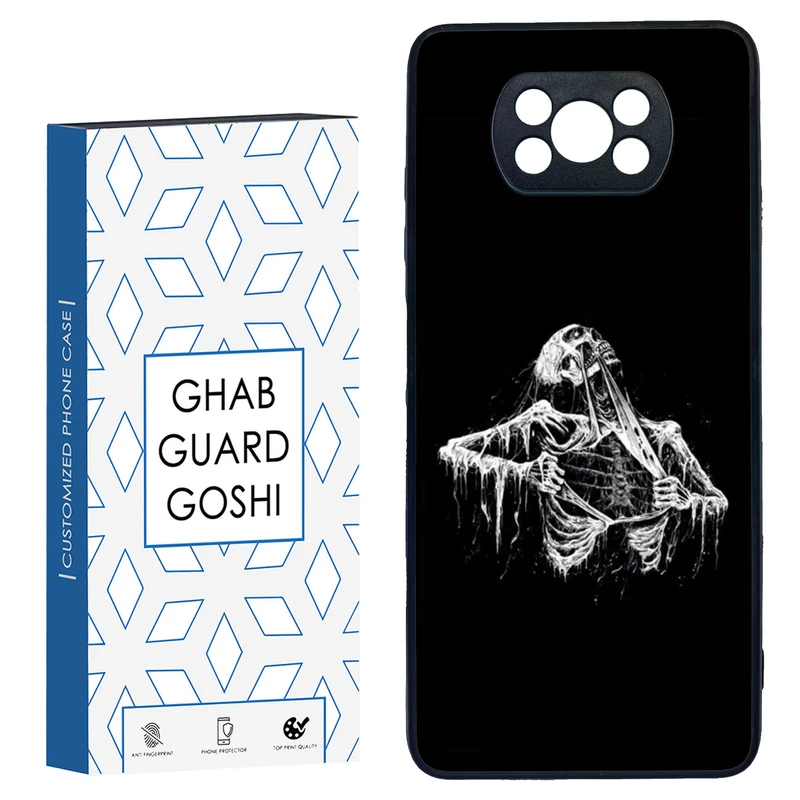 کاور قاب گارد گوشی طرح اسکلت کد TPU-295 مناسب برای گوشی موبایل شیائومی POCO X3 / X3 PRO / X3 NFC