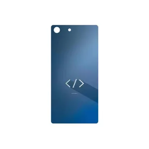 MAHOOT Minimal Coding icon Cover Sticker for Sony Xperia M5