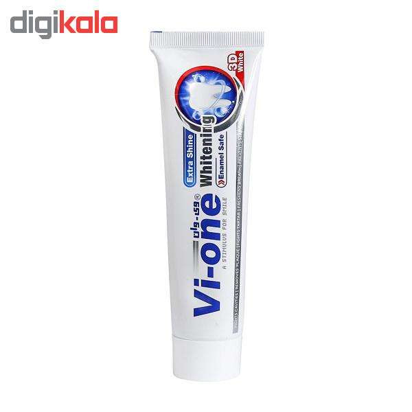 خمیر دندان وی وان مدل Whitening 3D حجم 130 میلی لیتر مجموعه 4 عددی