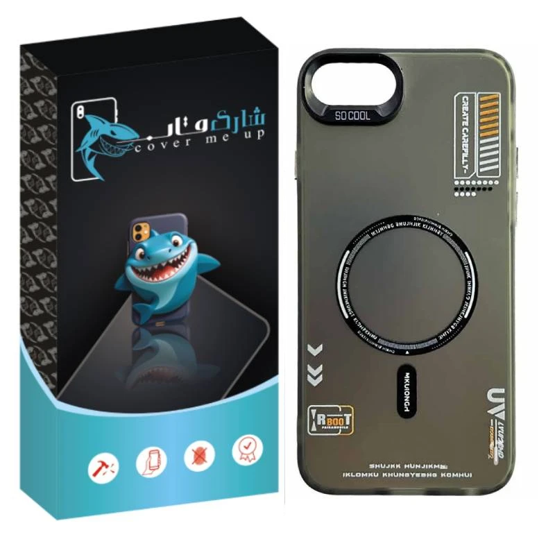 کاور شارک قاب مدل SO COOL طرح UV مناسب برای گوشی موبایل اپل Iphone 7 Plus / 8 Plus