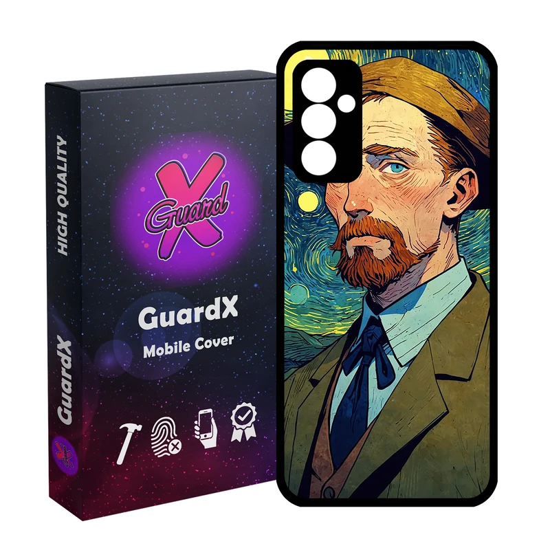 کاور گارد ایکس طرح ونگوگ مدل Glass10775 مناسب برای گوشی موبایل سامسونگ Galaxy A15 4G / A15 5G