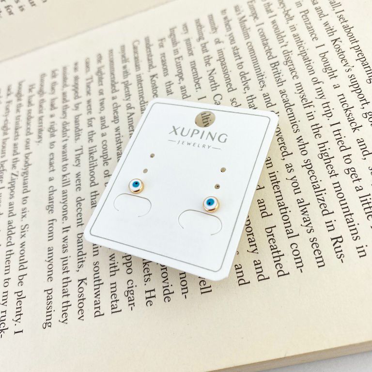 گوشواره زنانه ژوپینگ مدل چشم کد E4270 -  - 2