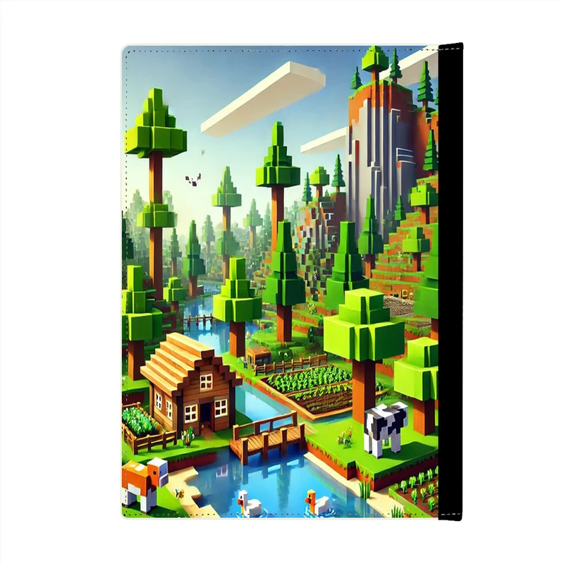 کلاسور پاد آفرین مدل فانتزی طرح گیم بازی ماینکرافت کد p853