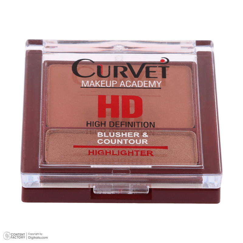 رژگونه هایلایتر کوروت مدل HD شماره 114