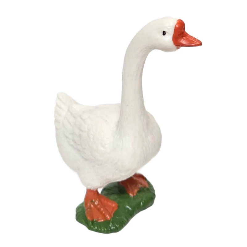 فیگور ناب سل مدل غاز کد WHITE GOOSE NAAB020 ارتفاع 6 سانتی متر