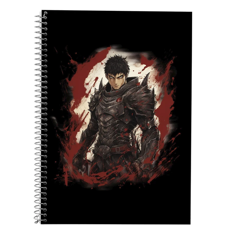 دفتر زبان 50 برگ مدوپد مدل دوخط طرح تایتان Titan کد DF11948