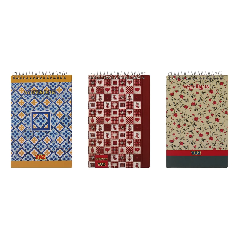 دفترچه یادداشت 50 برگ مدل 8410 بسته 3 عددی