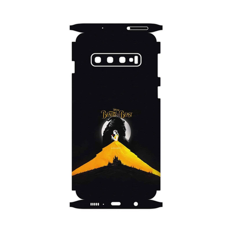 برچسب پوششی ماهوت مدل Beauty and the Beast-FullSkin مناسب برای گوشی موبایل سامسونگ Galaxy S10