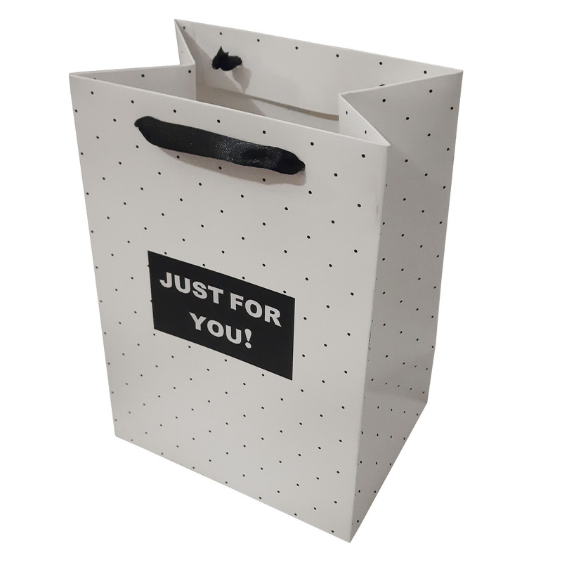 پاکت هدیه مدل just for you کد G664 پاکت هدیه مدل just for you کد G664