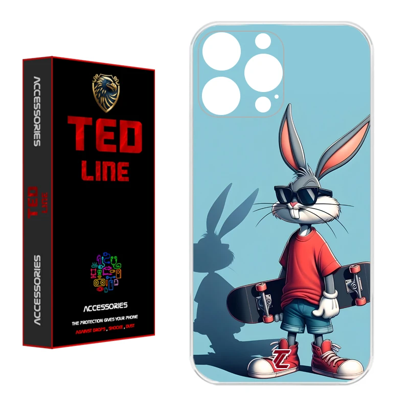 کاور تد لاین طرح خرگوش کد 1107 مناسب برای گوشی موبایل اپل Iphone 12 Pro Max