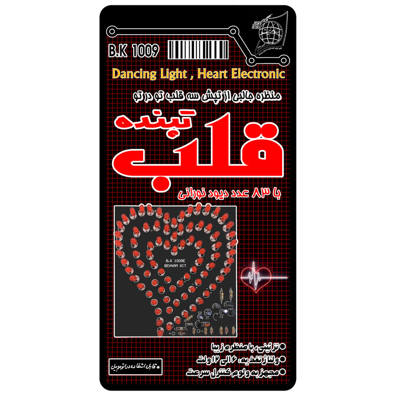 کیت آموزشی مدل قلب تپنده کد BK1009