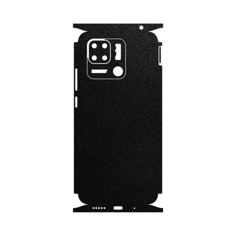 برچسب پوششی ماهوت مدل Black-Suede-FullSkin مناسب برای گوشی موبایل شیائومی Redmi 10 Power