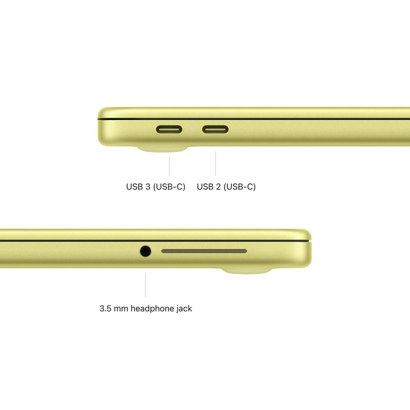 لپ تاپ 13 اینچی اپل مدل MacBook Neo LLA-A18 Pro-8GB Ram-512GB SSD
