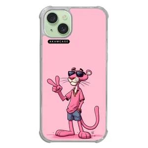 AKAM AMC-WTA15PLUS-PINK PANTHER10 Cover For Apple iPhone 15 Plus