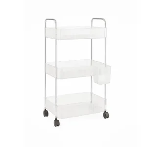 ترولی کوچک مدل ۳ طبقه چرخدار 