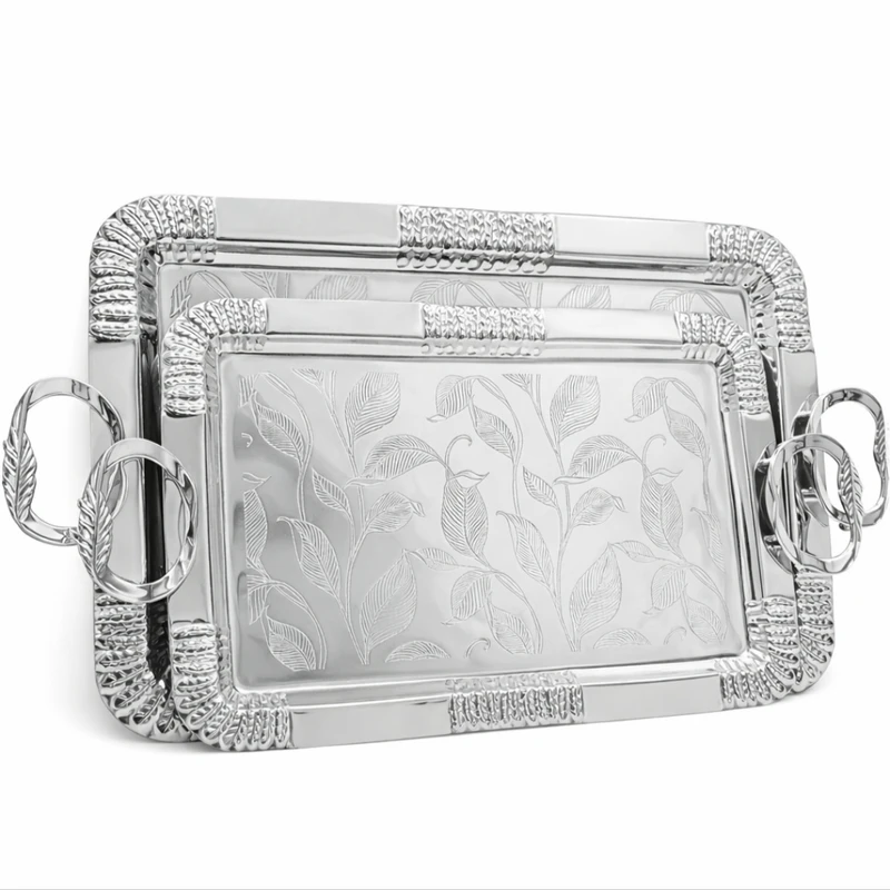 سینی دسته دار ویتارا مدل ss1800 مجموعه 2 عددی