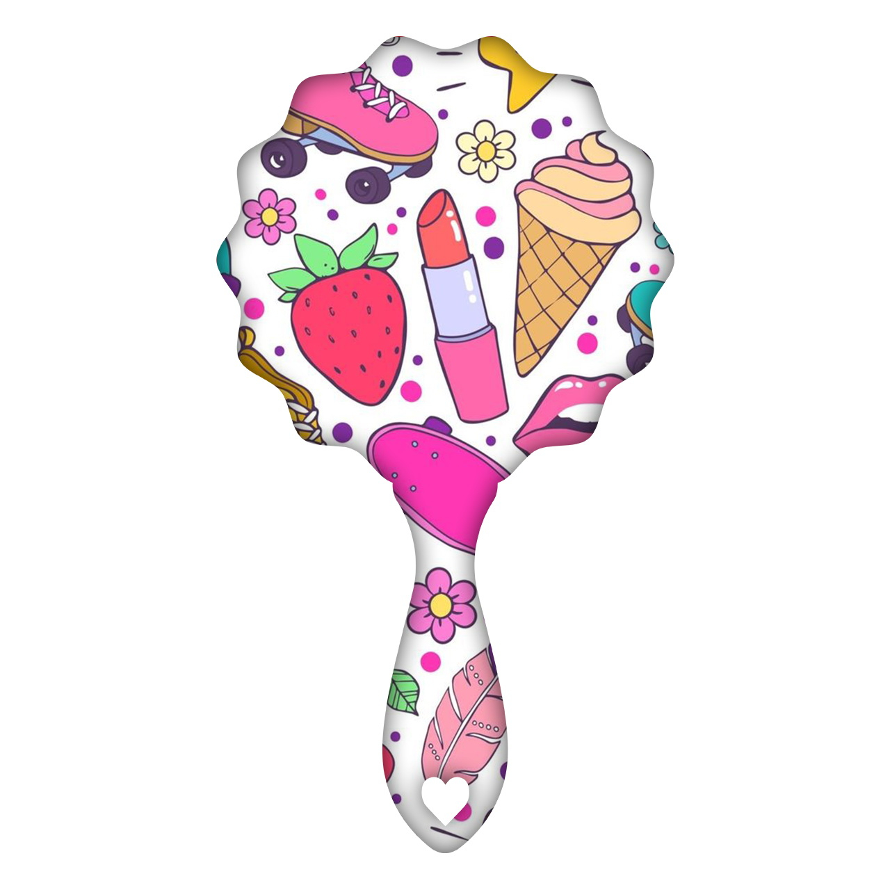 آینه آرایشی مدل فانتزی کد AY978