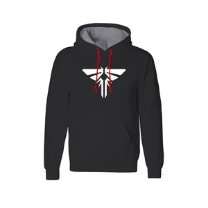 هودی مردانه مدل Last of us کد K34 رنگ مشکی