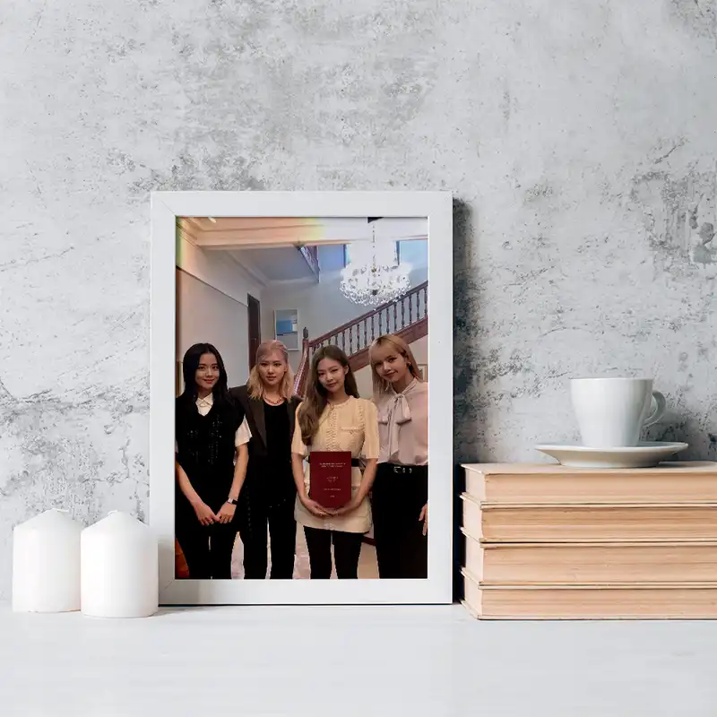 تابلو خندالو مدل گروه بلک پینک کد 16757