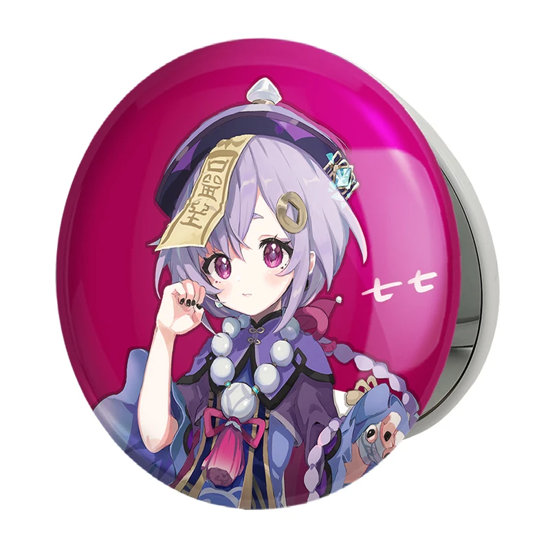 آینه جیبی خندالو طرح بازی گنشین ایمپکت Genshin Impact مدل تاشو کد 25669 