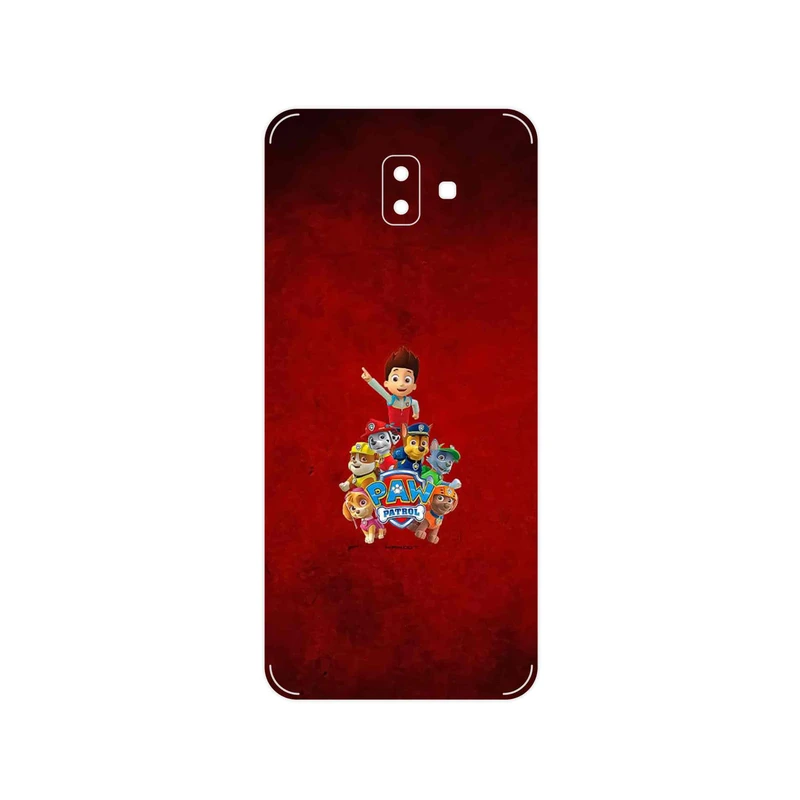 برچسب پوششی ماهوت مدل Paw Patrol مناسب برای گوشی موبایل سامسونگ Galaxy J6 Plus