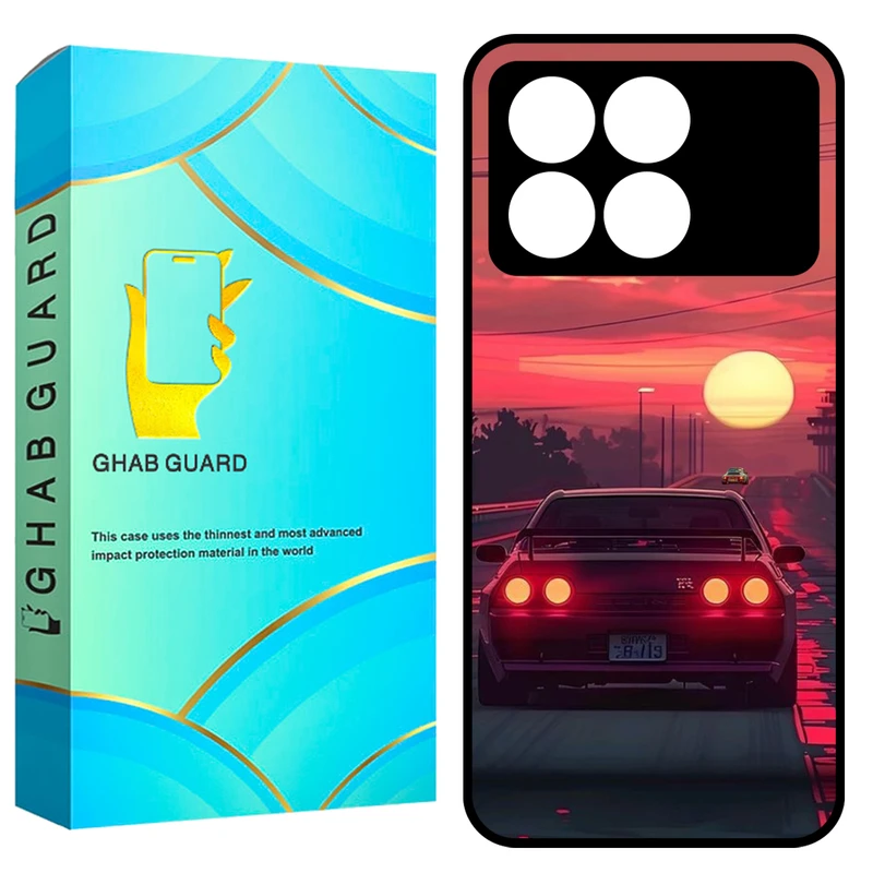 کاور قاب گارد طرح ماشین مدل GCHPK70P مناسب برای گوشی موبایل شیائومی Redmi K70 Pro 5G / Poco X6 Pro