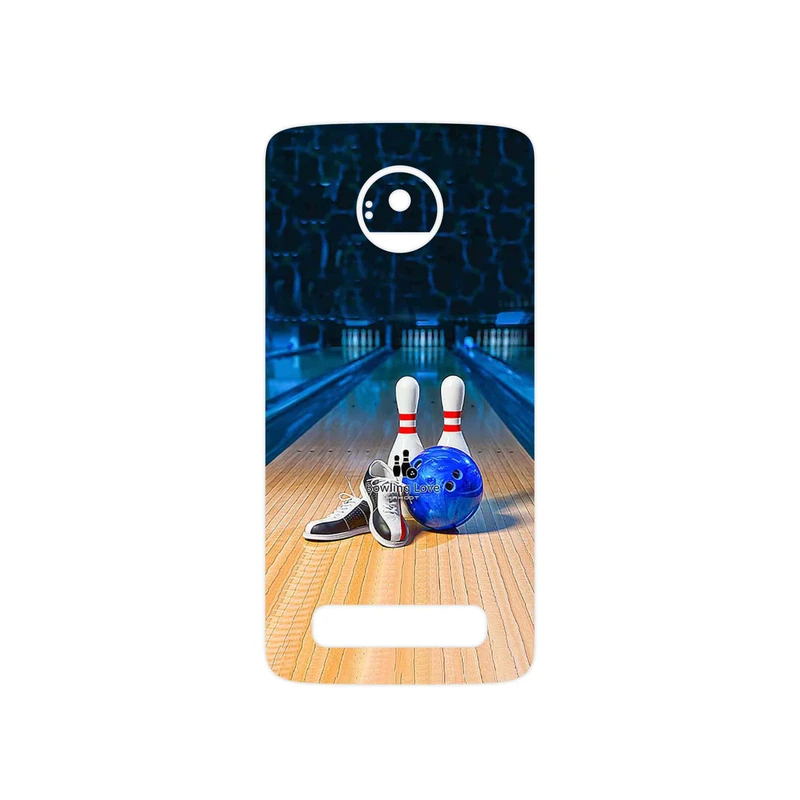 برچسب پوششی ماهوت مدل Bowling مناسب برای گوشی موبایل موتورولا Moto Z Play