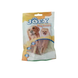 تشویقی سگ جویی مدل  Chicken Jerky With Cowhide وزن 100 گرم