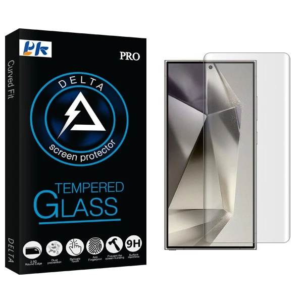محافظ صفحه نمایش پی کی مدل Delta UV مناسب برای گوشی موبایل سامسونگ Galaxy S24 Ultra