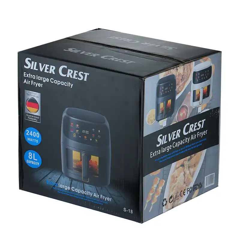 سرخ کن بدون روغن سیلورکرست مدل S-18 G-8litter