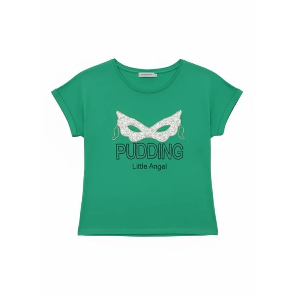 تیشرت آستین کوتاه زنانه مدل نگین دار