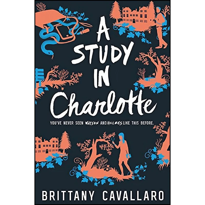 کتاب A Study in Charlotte  اثر Brittany Cavallaro انتشارات Katherine Tegen Books